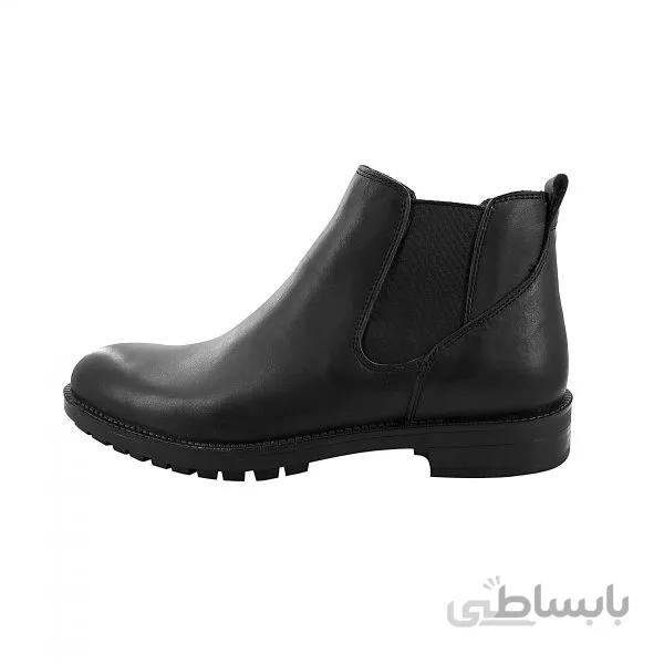 نیم بوت مردانه مدل پی یر مشکی