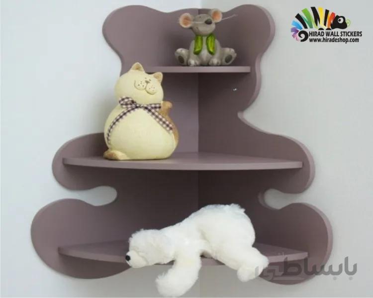 شلف دیواری طرح خرس bear shelf کدhacs005