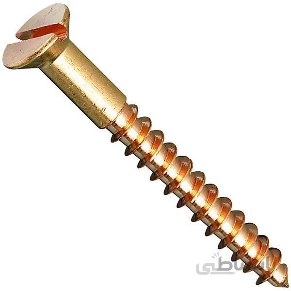 پیچ چوب 5 سانت دوسو ضخامت 4.8 میلیمتر