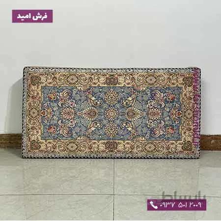 یک جفت پشتی ابری 50 در 100 طرح افشان سلطنتی آبی 1500 شانه خاطره کویر