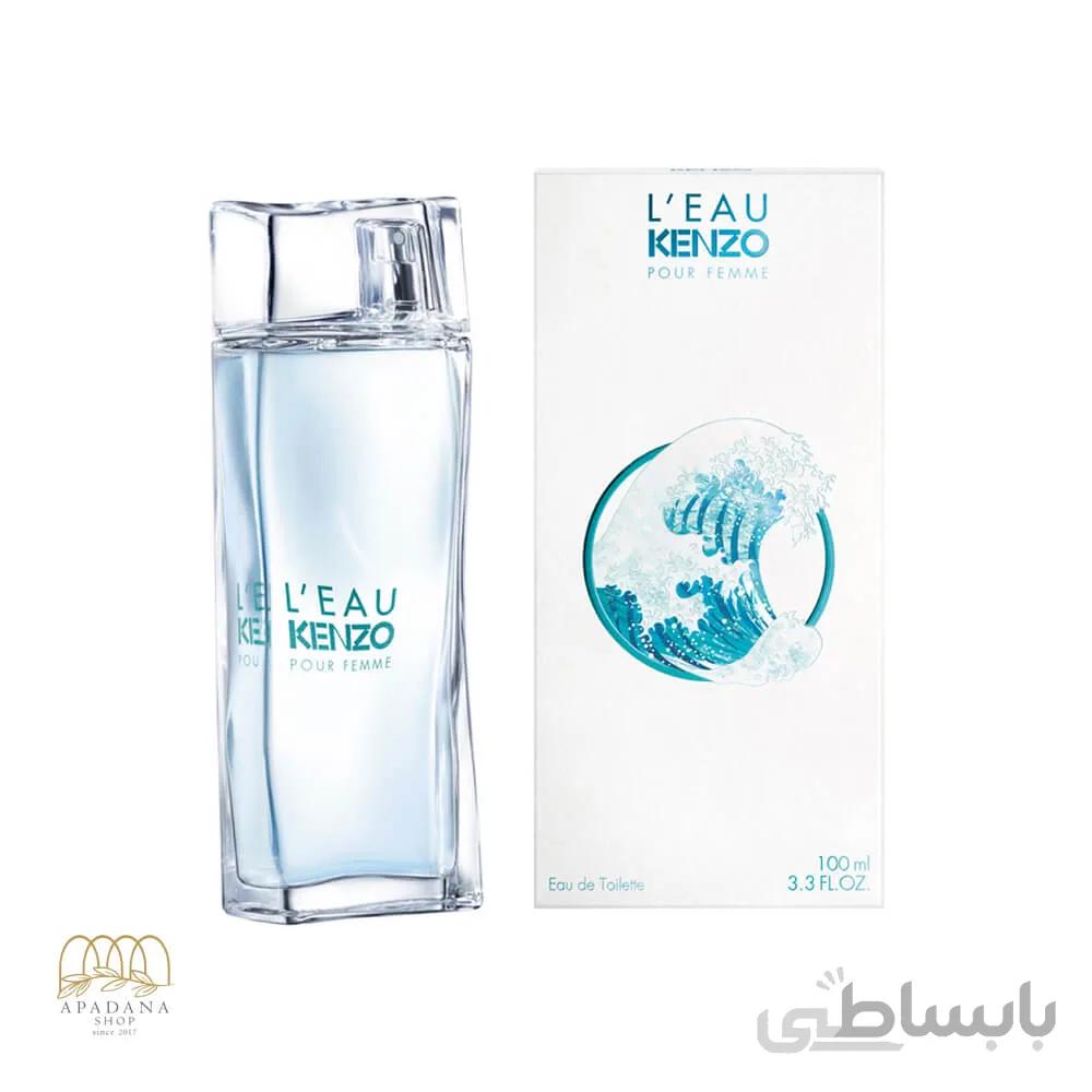 ادو تویلت زنانه کنزو مدل L’Eau لئو حجم 100 میل