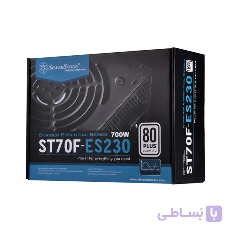 منبع تغذیه کامپیوتر سیلوراستون مدل Essential SST-ST70F-ES230
