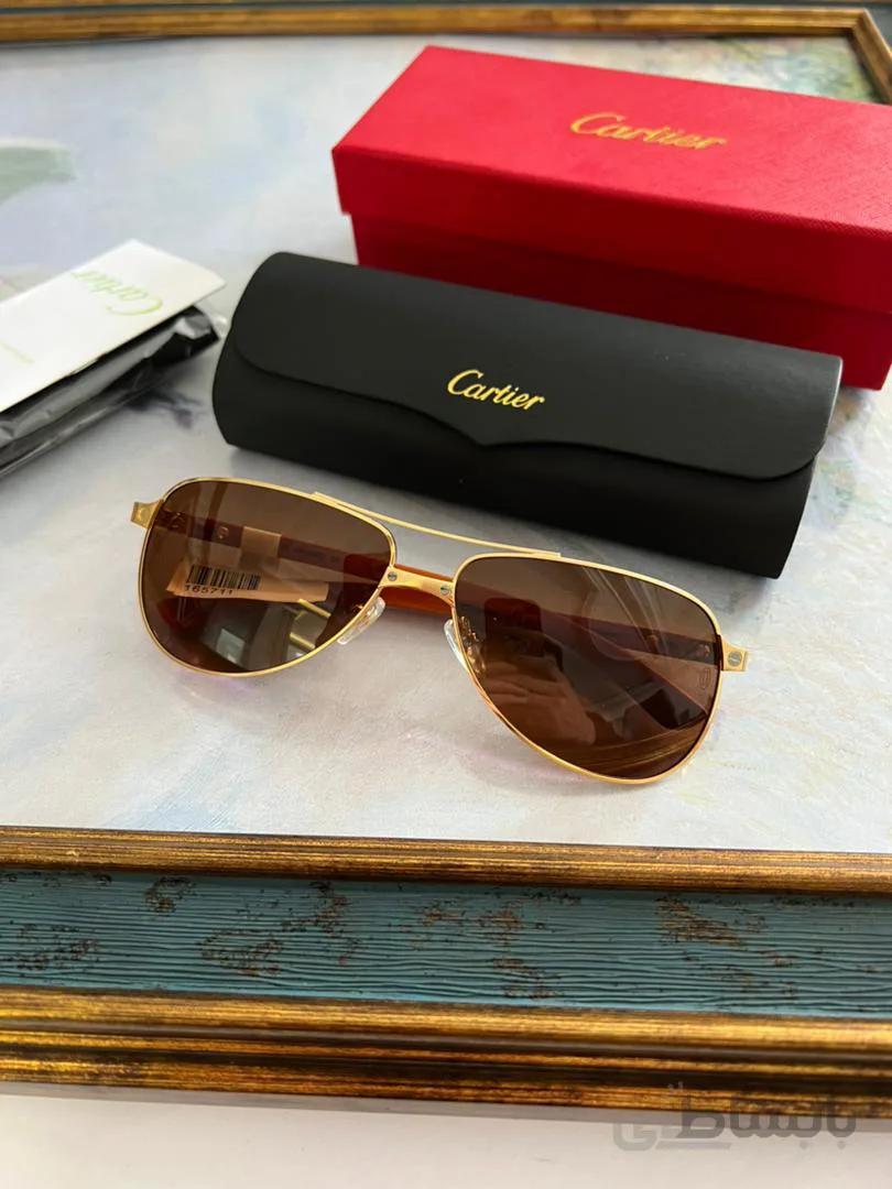 عینک آفتابی مردانه کارتیر مدل CARTIER T82008