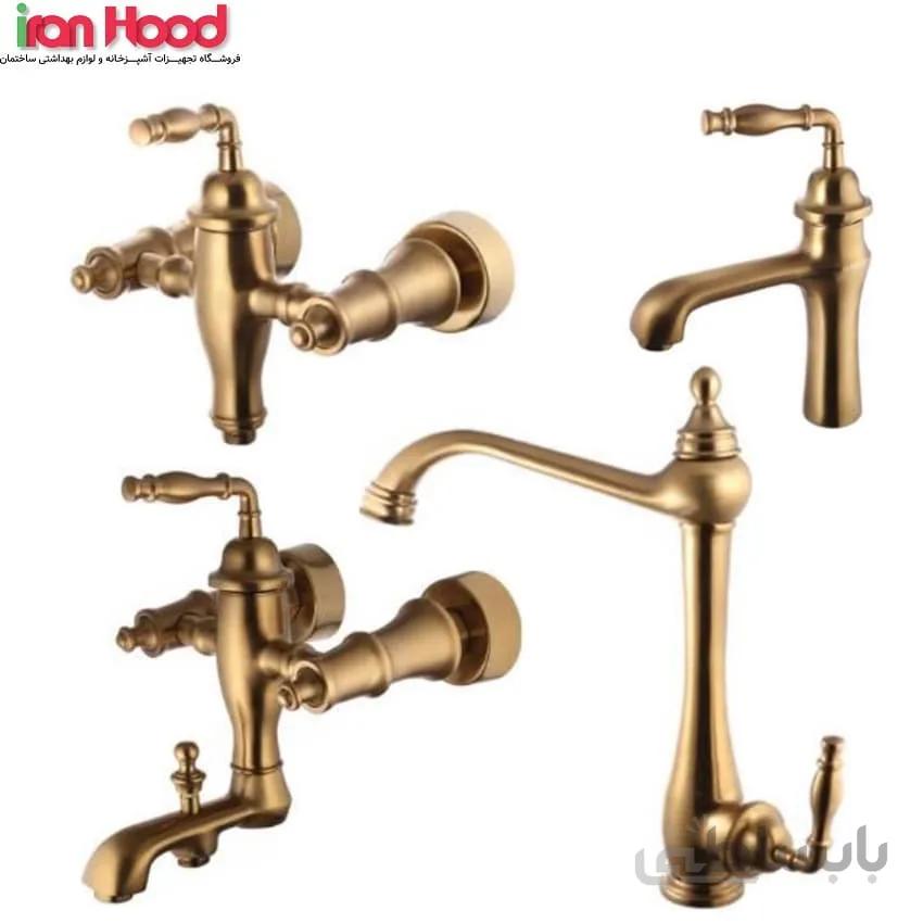 شیرالات البرز روز مدل پرستیژ طلامات ا Alborzrooz gold mate-Prestige taps