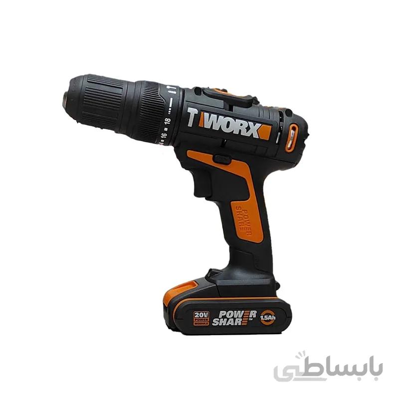دریل شارژی 20 ولت ورکس مدل WX371.3 ا Worx WX371.3 cordless drill