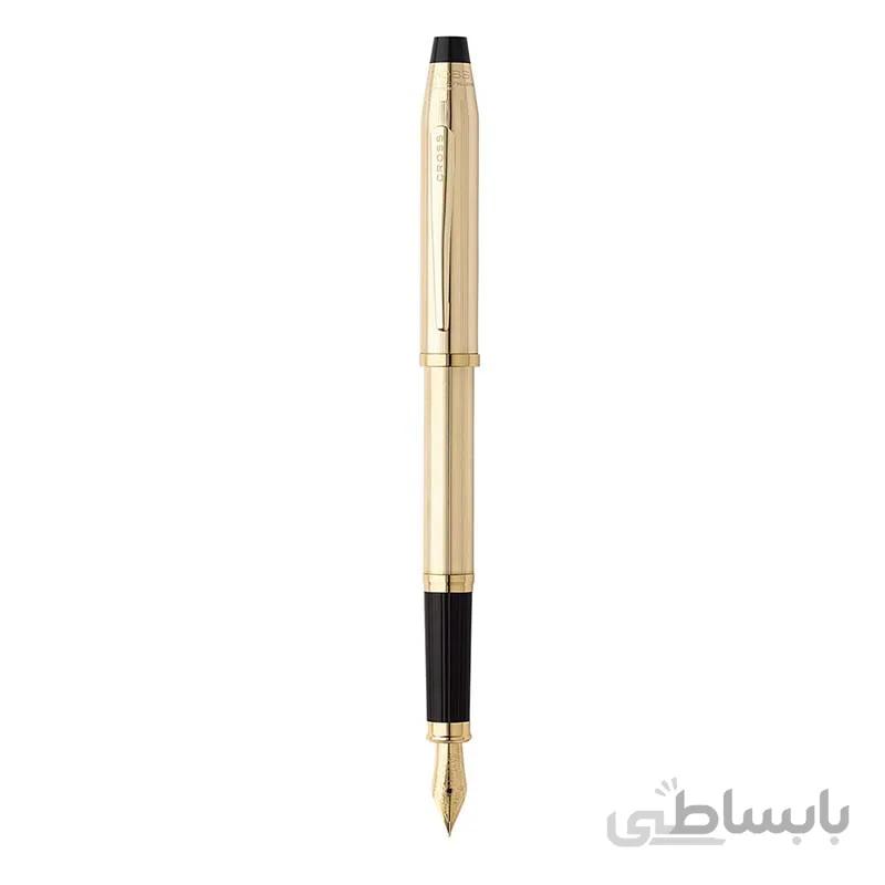 خودنویس کراس مدل Century II کد 4509 بدنه قلم با روکش طلای 10 عیار