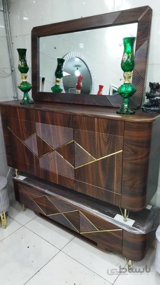 میزتیویبههمراه آینه کنسولمدلدلشا