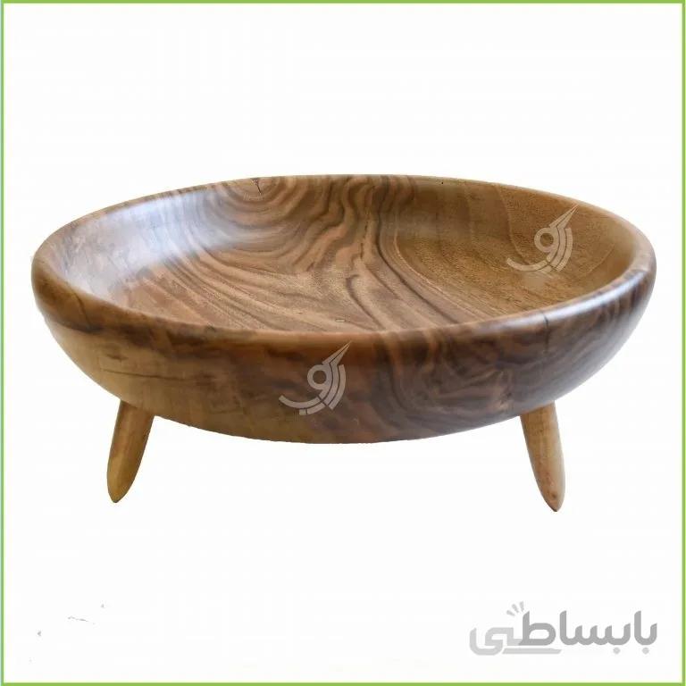 میوه خوری چوبی سه پایه قطر ۳۰ کد ۱۰۱۴۴۱