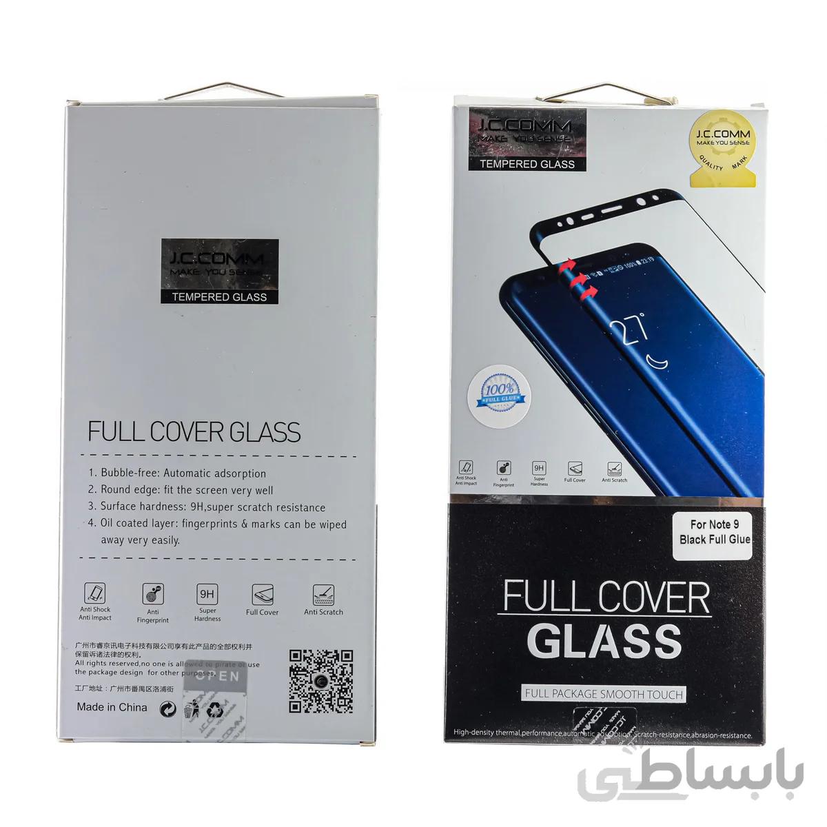 گلس سامسونگ گلکسی نوت 9 جی سی کام J.c.comm Samsung Galaxy Note 9 Tempered Explosion Glass