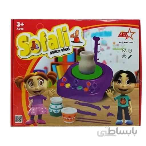 بازی فکری چرخ سفالگری آوا