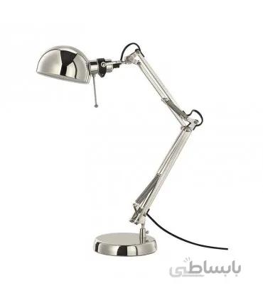 چراغ مطالعه ایکیا مدل FORSÅ رنگ نقره ایی