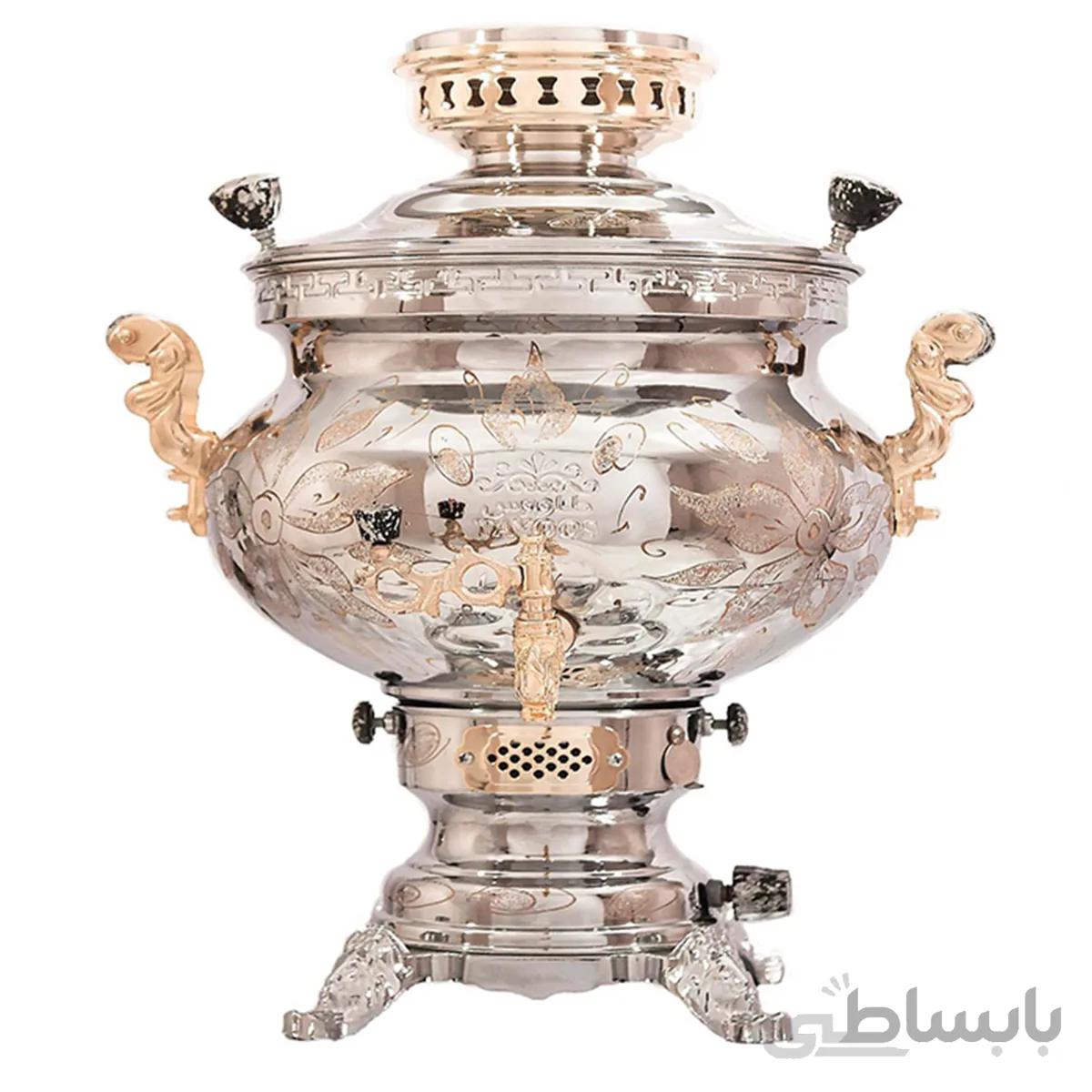 سماور گازی طاووس مدل 2-122 ا Tavoos 122-2 Gaslight Samovar