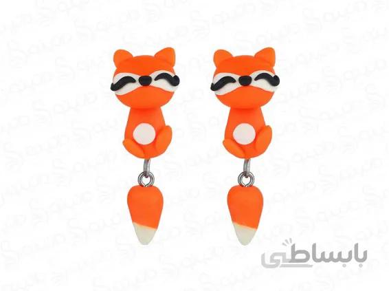 گوشواره زنانه روباه پیرانا toxic-e-27