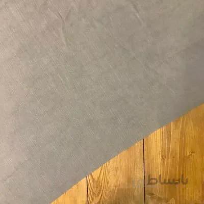پارچه کریشه شاین (اوریون) رنگ طوسی کد 2404