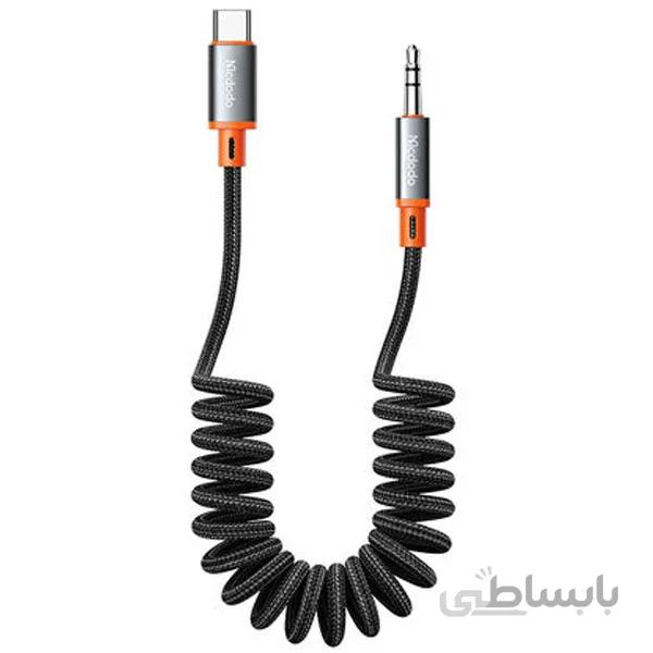 کابل تبدیل USB-C به جک 3.5 میلیمتری مک دودو مدل CA-0900 طول 1.8 متر