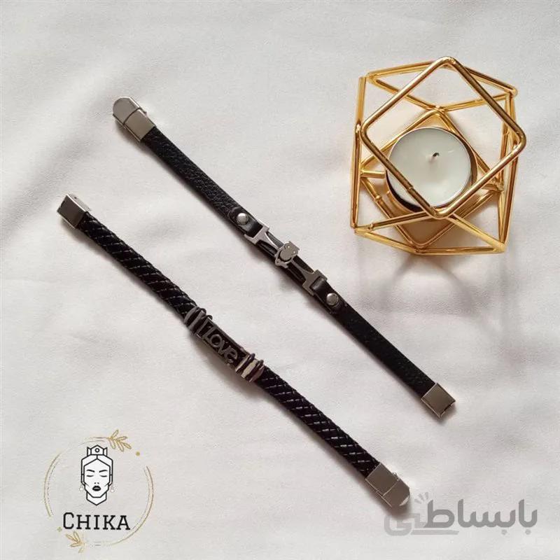 دستبند چرم مردانه کد 13173176484