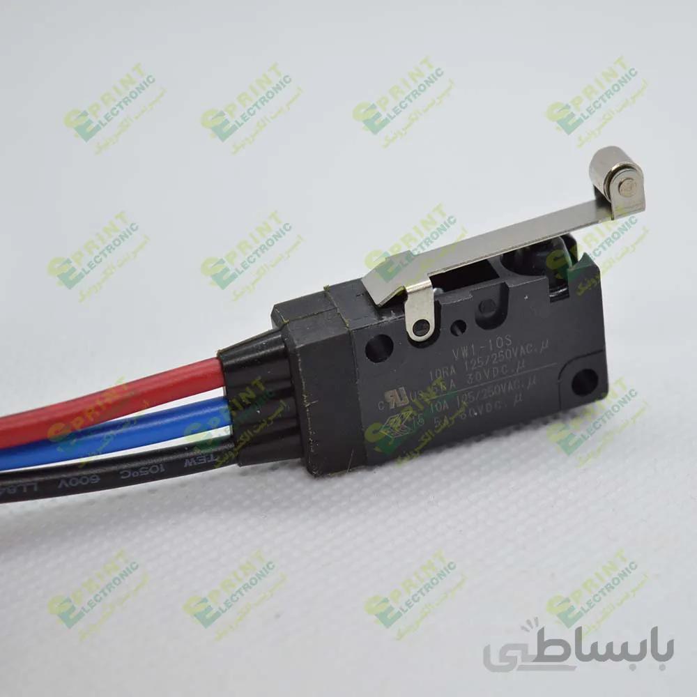 میکروسوییچ غلتک بلند ضدآب 10 آمپر ZIPPY VW1-10S IP67
