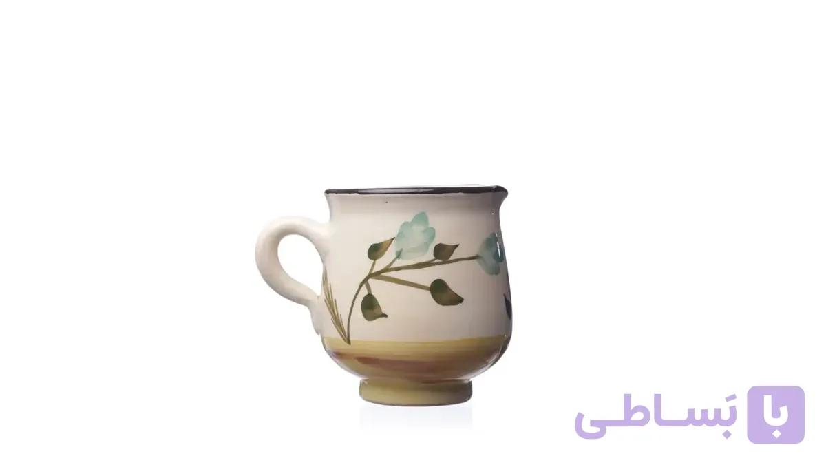 سس خوری سفالی طرح گل