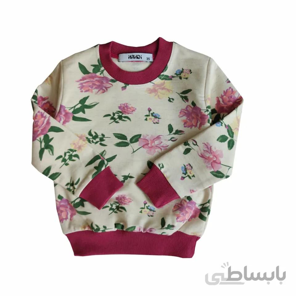 بلوز دخترانه گلدار