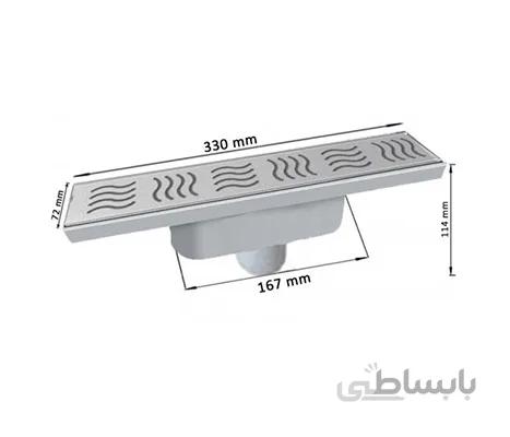 کفشور خطی رویه استیل MTS9600-330 مساتکنیک MESATEKNIK