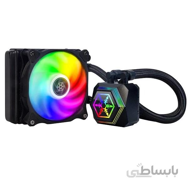 خنک کننده مایع پردازنده سیلوراستون PF120-ARGB ا PF120ARGB