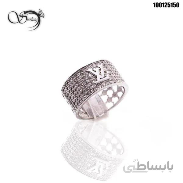 انگشتر نقره زنانه louis vuitton کد:۱۱۴۱
