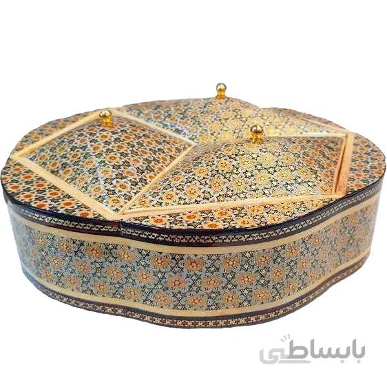 شکلات خوری خاتم کاری اصفهان کد 88