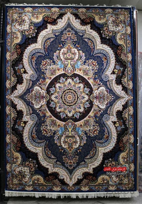 فرش کاشان 700شانه نقشه شهیاد کاربنی
