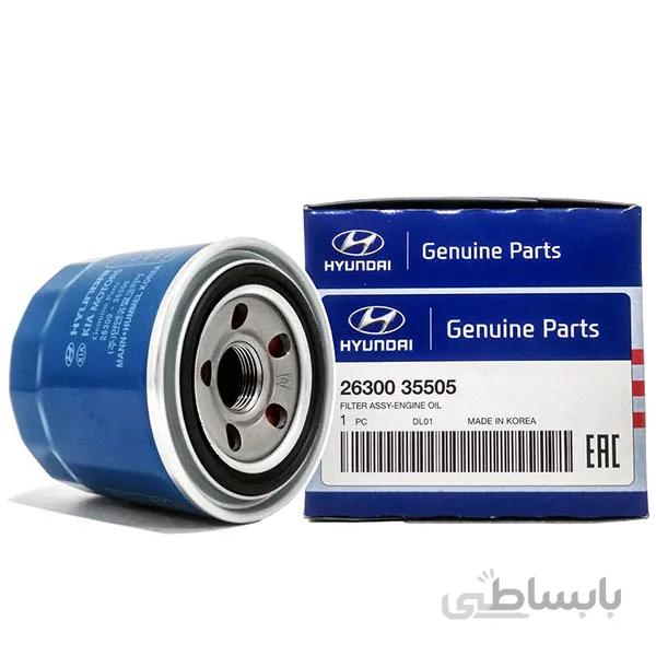 فیلتر روغن هیوندای سوناتا YF (اصلی جنیون پارت ۳۵۵۰۵)