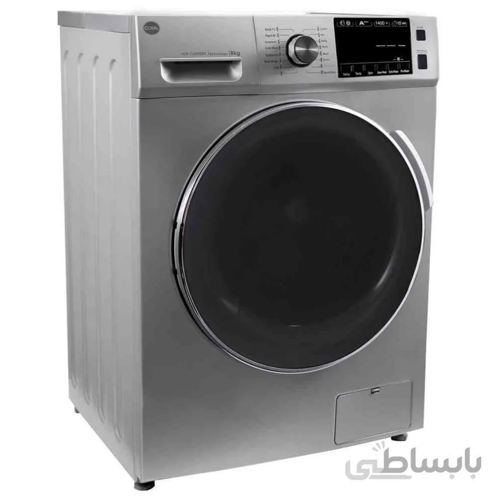 ماشین لباسشویی کرال مدل TFW-28415 ظرفیت 8 کیلوگرم ا Coral TFW-28415 Washing Machine 8Kg