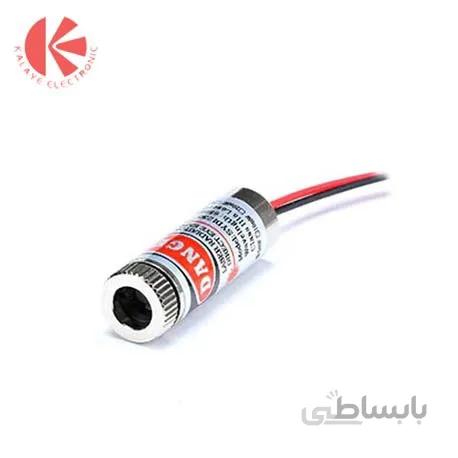 ماژول لیزر قرمز 5 ولت نقطه ای 5mw با قابلیت تنظیم نور
