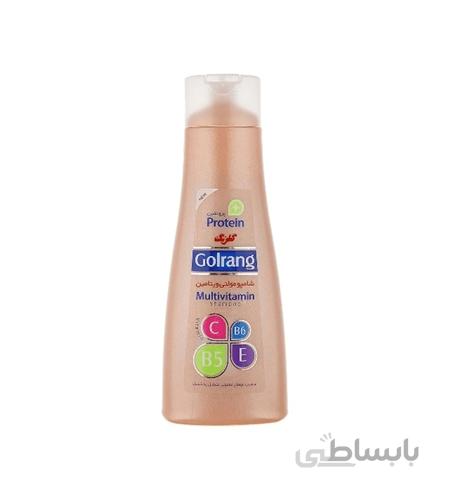 شامپو مولتی ویتا مخصوص موهای خشک ۴۰۰ گرم گلرنگ