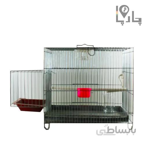 قفس پرندگان با کفی گالوانیزه متوسط