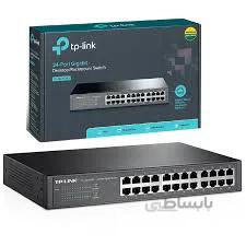 سوئیچ 24 پورت گیگ غیر مدیریتی رکمونت،دسکتاپ تی پی لینک TP-LINK TL-SG1024D