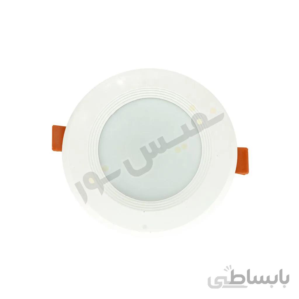 چراغ ال ای دی سقفی 10 وات دور سرامیکی یونیک لایت
