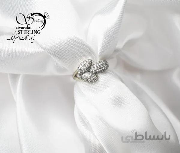 انگشتر نقره زنانه کد 180591