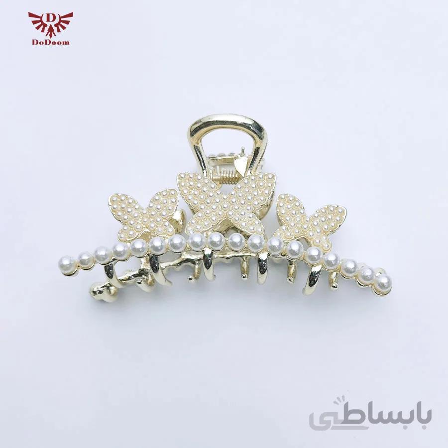 کلیپس فلزی پروانه مروارید ریز C 144