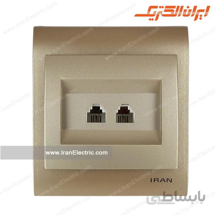 پریز شبکه کامپیوتر ایران بژ