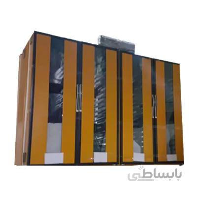 خشک کن میوه ۱۲۰ سینی ۴کابین | گازی