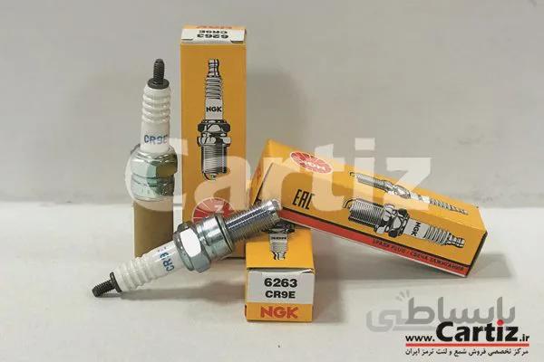 شمع موتورسیکلت پالس و پولسار NGK ژاپن 6263 CR9E ا CR9E