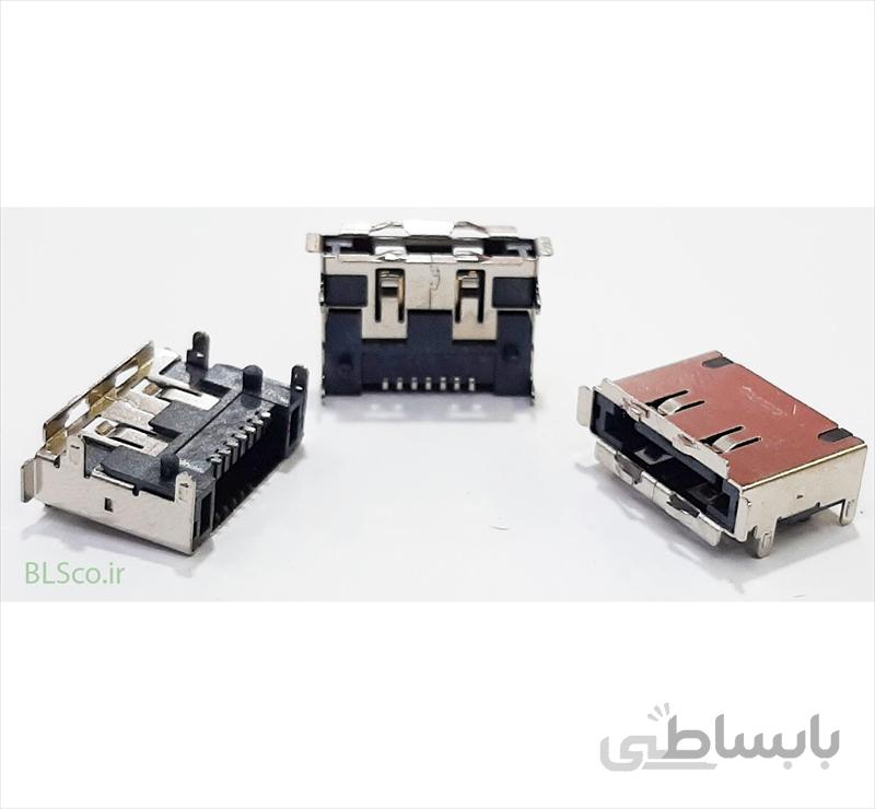 جک USB2 لپ تاپ کد 614 ا USB 2.0 Port Jack Socket