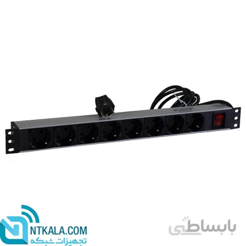 پاور ماژول 8 پورت رکمونت بدنه آلومینیوم
