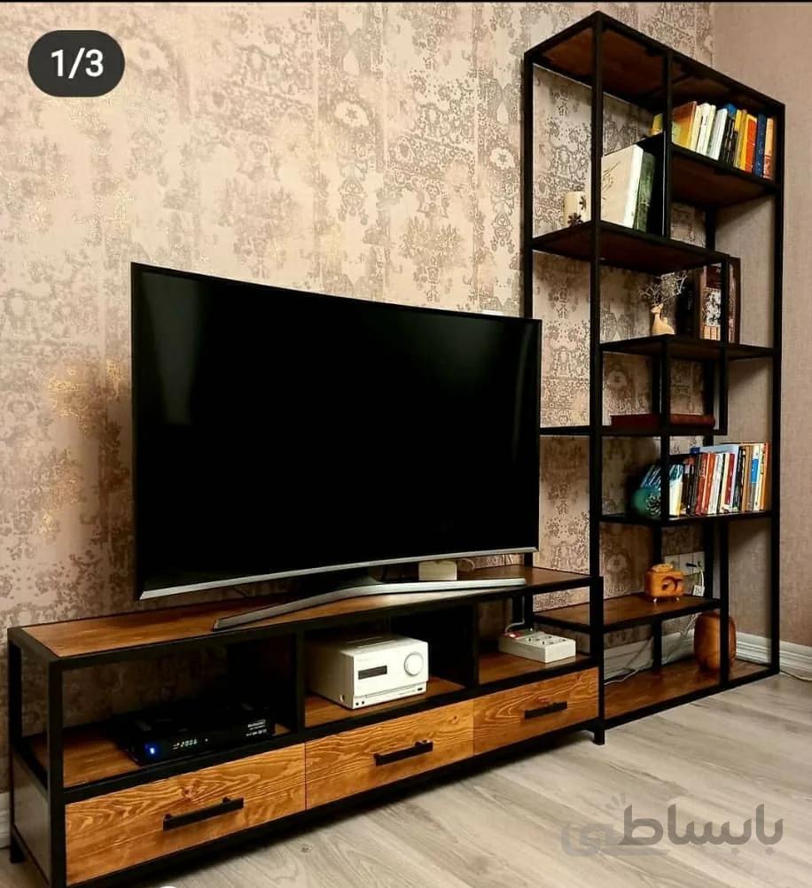 میز تلویزیون کایاک - ابعاد قابل تغییر می باشد