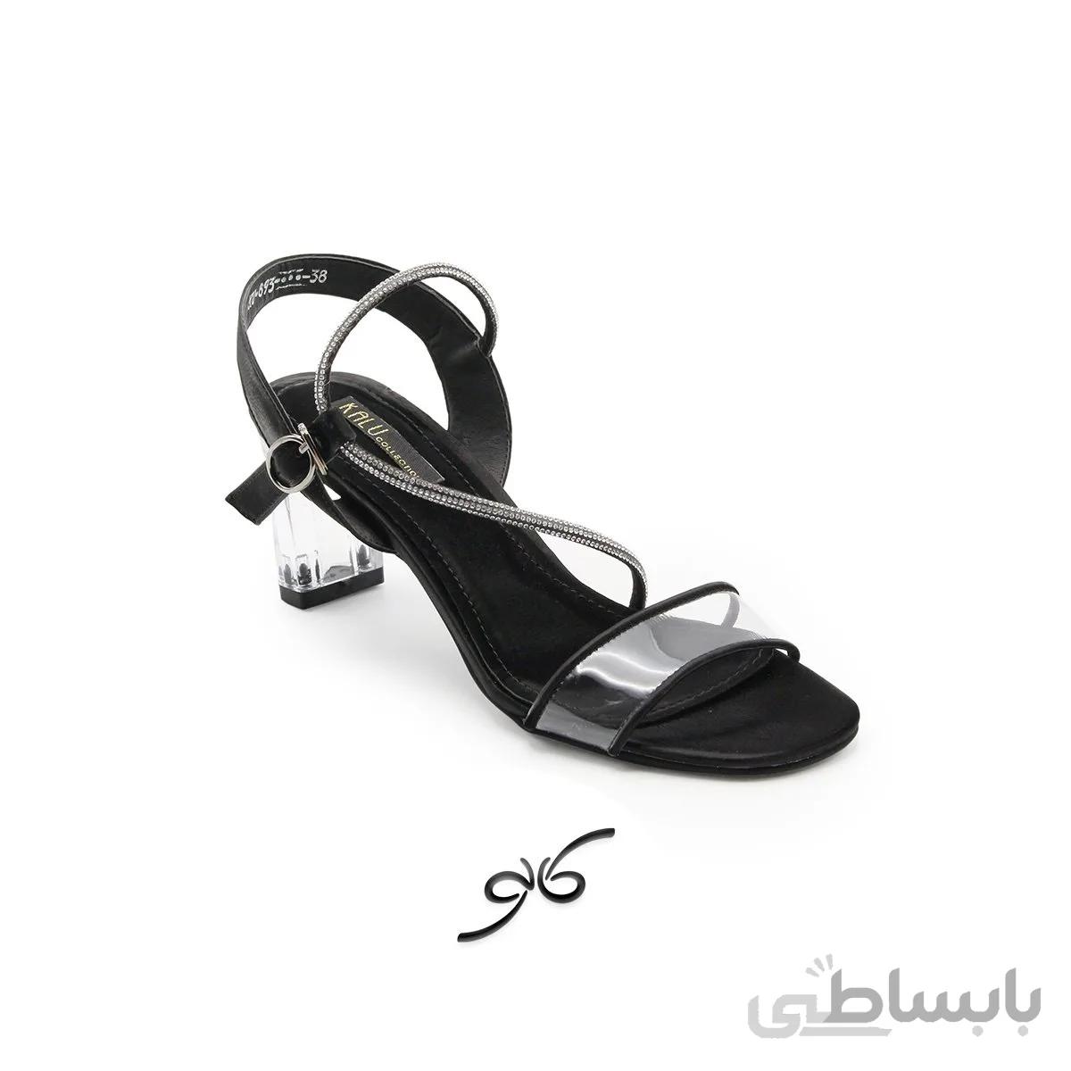 صندل مجلسی پاشنه کوتاه زنانه - 893