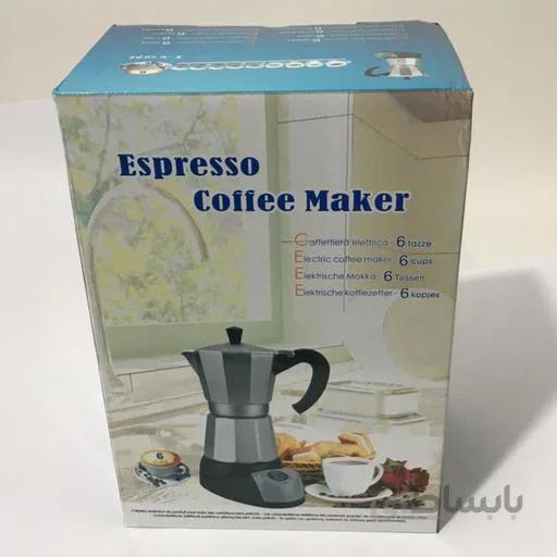 موکاپات برقی 3 6 کاپ Espresso Coffee Maker