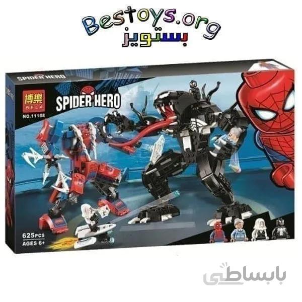 ساختنی بلا مدل Spider Hero کد ۱۱۱۸8