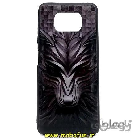 قاب گوشی Poco X3 - Poco X3 Pro پوکو شیائومی فانتزی برجسته طرح گرگ کد 62