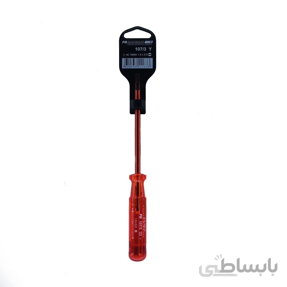 پیچ گوشتی دوسو سوئیس تولز عایق برق PB 107/3