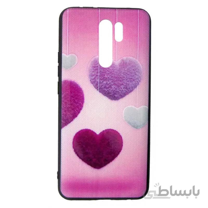 قاب فانتزی برجسته دخترانه طرح قلب گوشی شیائومی Xiaomi Redmi 9
