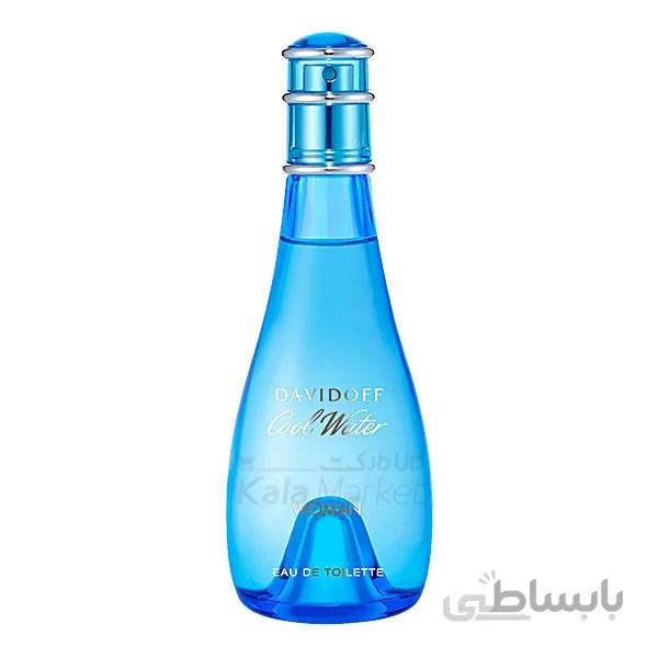 طرح اصل ادو تويلت زنانه داويدف مدل Davidoff Cool Water